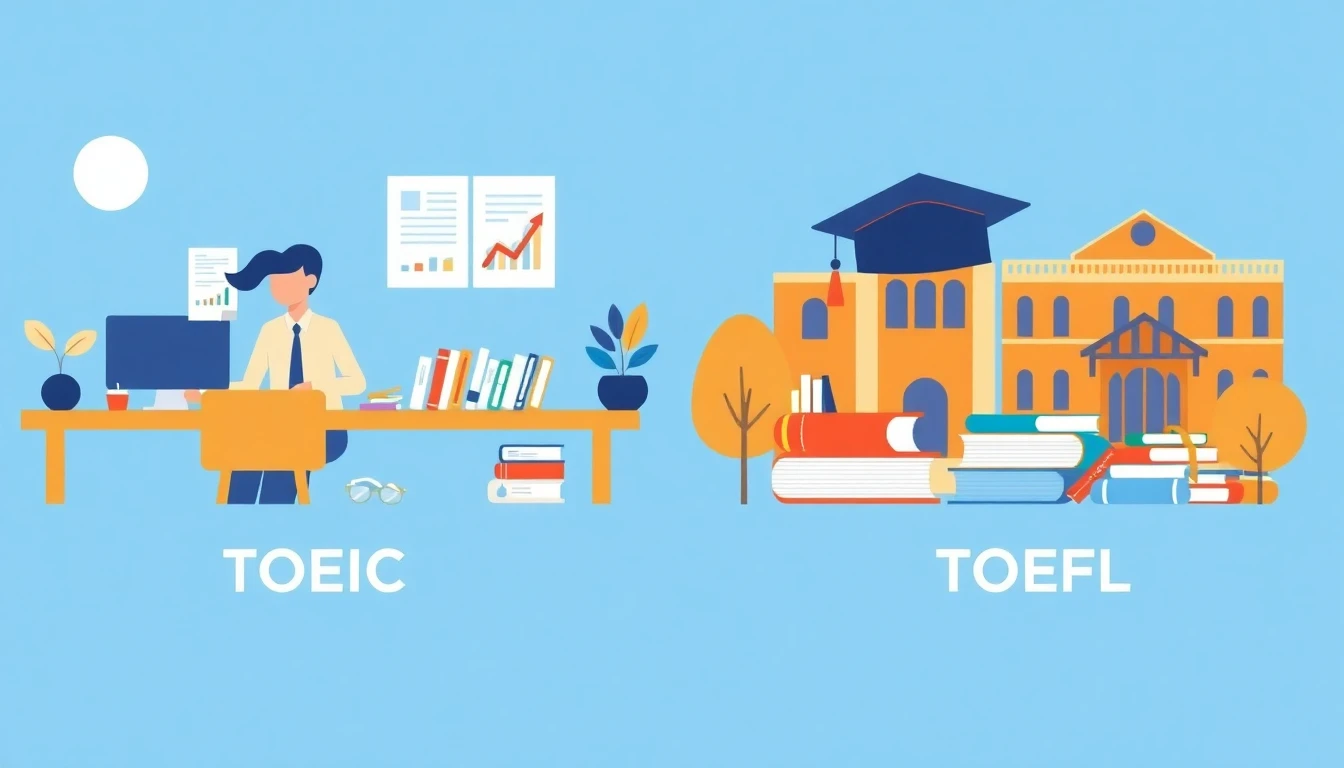 TOEIC vs TOEFL 필수 단어의 핵심 차이점과 헷갈리는 영어표현 완벽 정리 (2025년 최신)