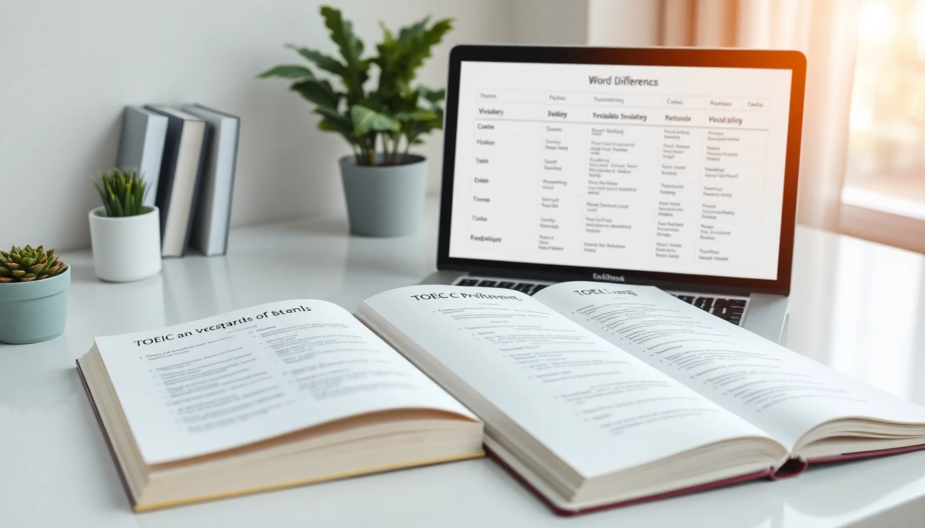 TOEIC vs TOEFL 시험에서 자주 헷갈리는 영어 단어 차이점 완벽 정리