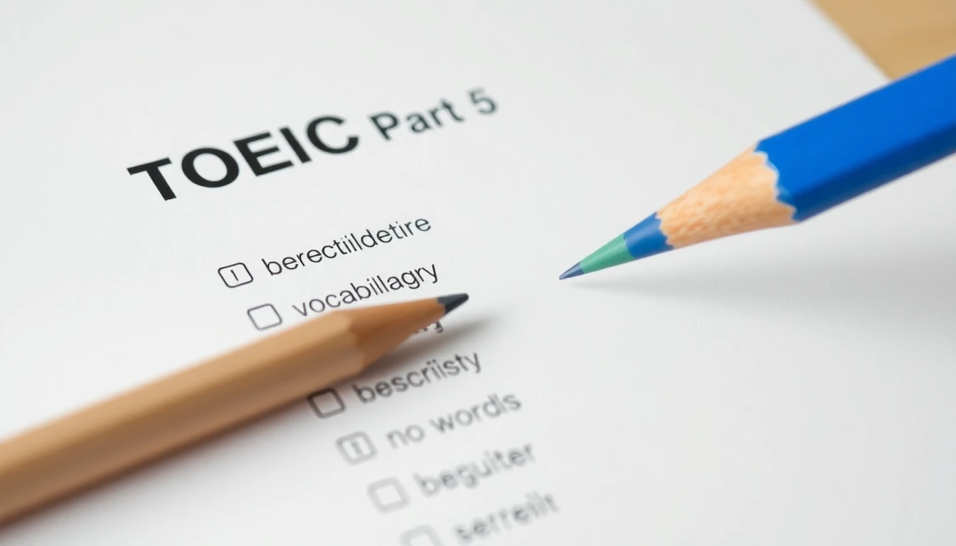 TOEIC 파트5 어휘 문제 틀리는 이유와 정확한 해결법