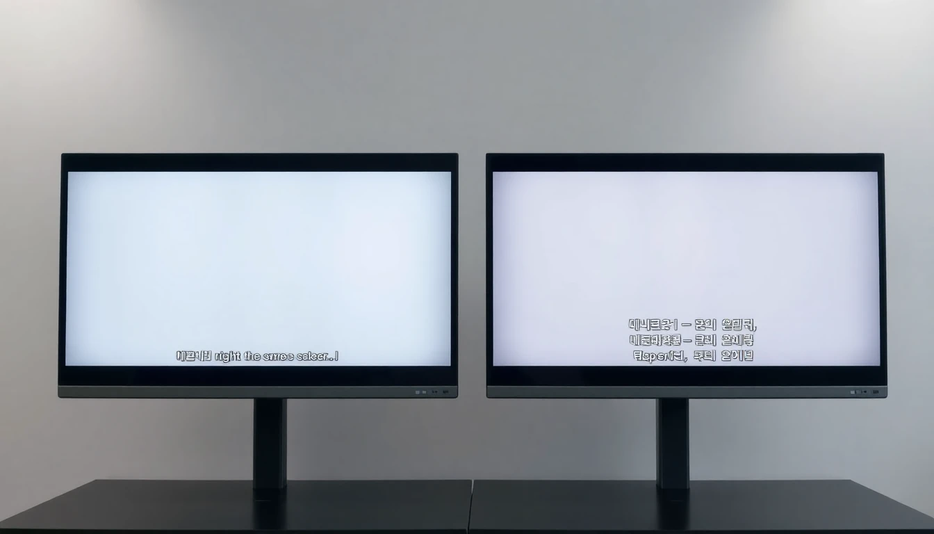 영어 독학 자막 활용법, 영어vs한글 선택 기준