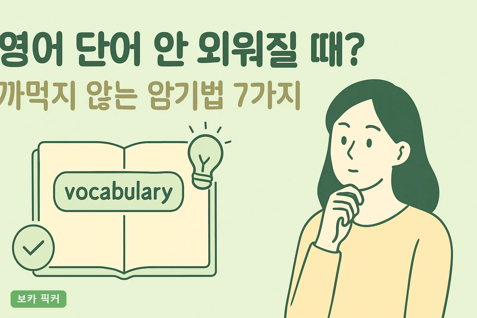 영어 단어 안 외워질 때? 까먹지 않는 암기법 7가지