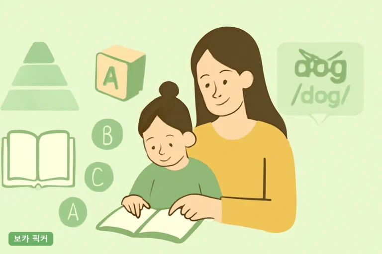 파닉스 몇 살부터 시작할까, 단계별 학습 순서와 규칙이 안 통하는 단어 읽는 방법